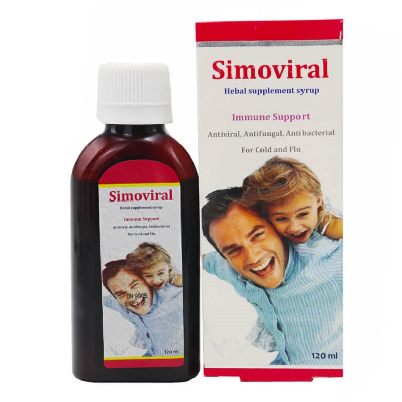 شربت سیموویرال سیمرغ دارو عطار 120 میل
