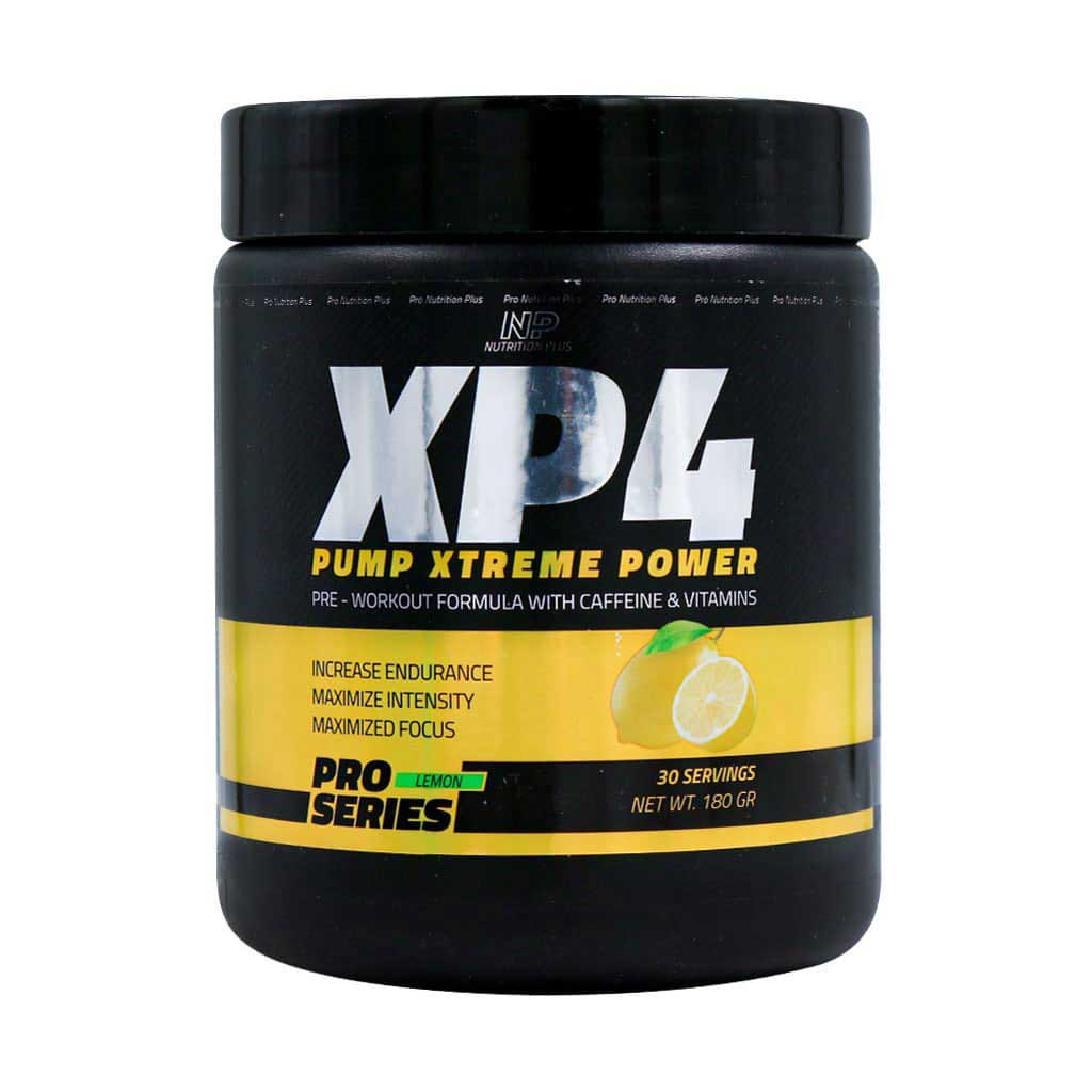 پودر پمپ ایکس پی 4 نوتریشن پلاس ۱۸۰ گرم | Nutrition Plus XP4 Pump Powder