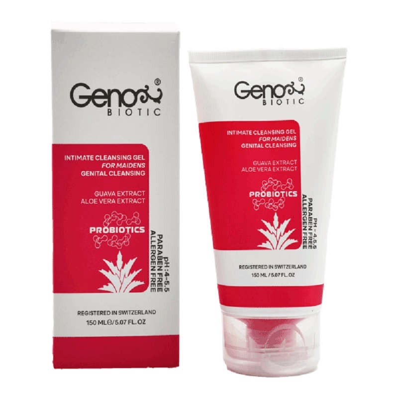 ژل بهداشتی پروبیوتیک دوشیزگان ژنوبایوتیک 150 میل