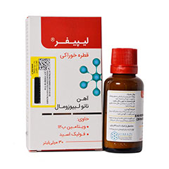 قطره آهن لیپیفر کیمیا کالا رازی30 میلی لیتر