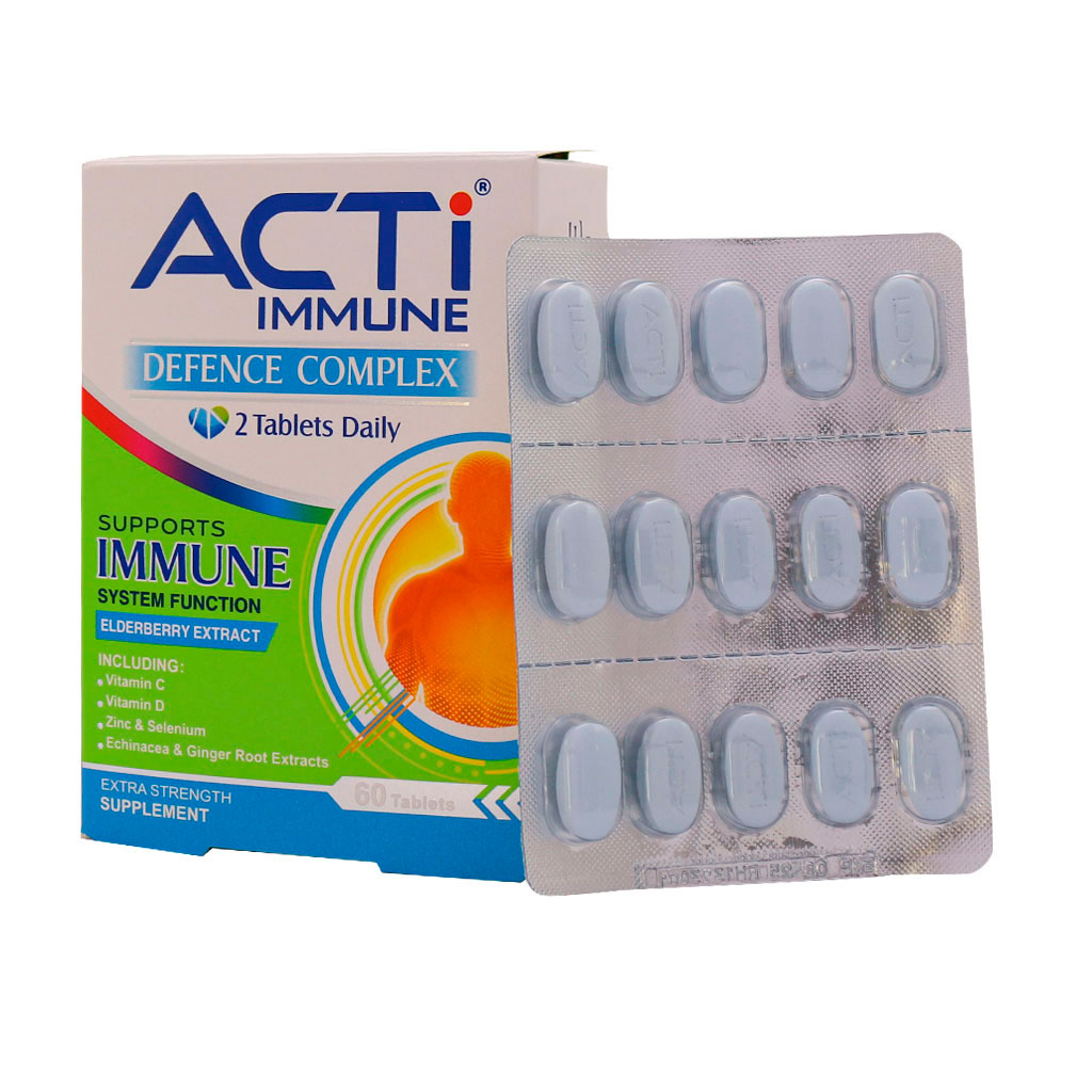 قرص اکتی ایمیون ابیان دارو 60 عدد | Abian Darou Acti Immune